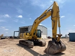 Used Excavator in yard